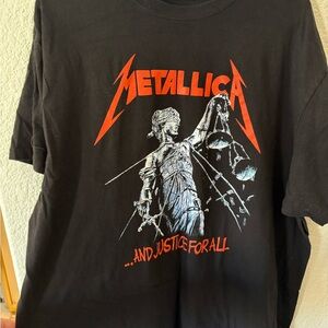 Metallica Black Graphic T-Shirt